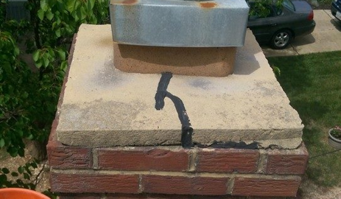 Cracked Chimney Crown